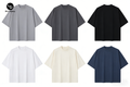 Wholesale OEM Sports T-shirt Drop Shoulder Tee Boxy Style Unisex Fast Drying Cool T-shirt